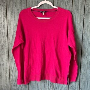 Joules Pink Crewneck Knit Sweater Womens size US 12